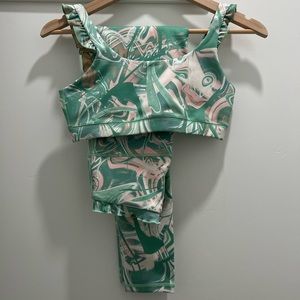 IVL marble bra/legging set